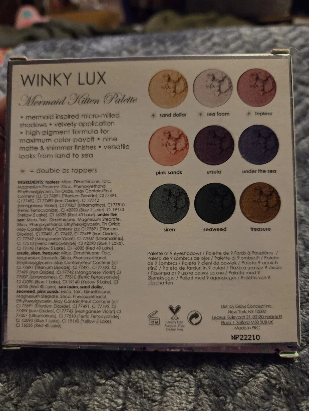WINKY LUX Mermaid Kitten Eyeshadow Palette